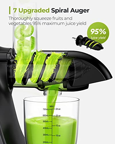 Jocuu Slow Masticating Juicer with Soft/Hard Modes