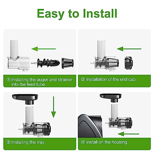 Aobosi Slow Masticating Juicer with Reverse Function