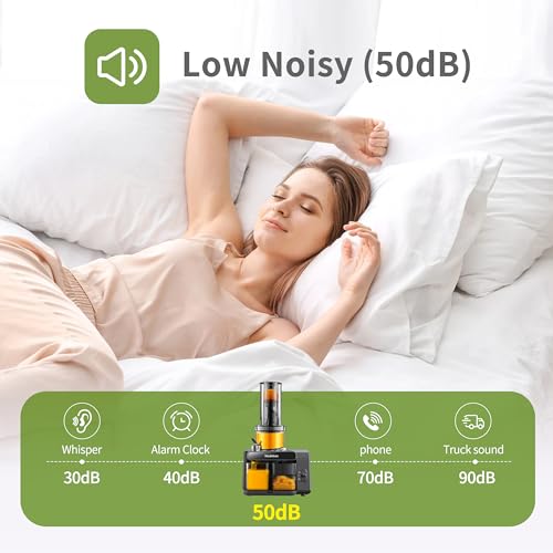 Whole Fruit & Vegetable Masticating Cold Press Juicer Machine