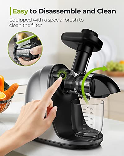 Jocuu Slow Masticating Juicer with Soft/Hard Modes