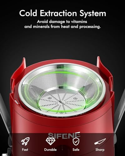 SiFENE Compact High-Speed Juicer for Beginners