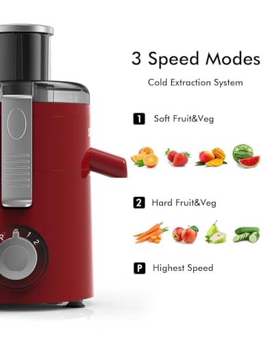 SiFENE Compact High-Speed Juicer for Beginners