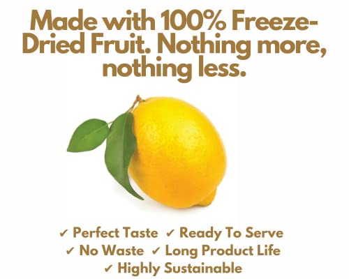 Dried Lemon Slices - Perfect Cocktail Garnish, Freeze-Dried