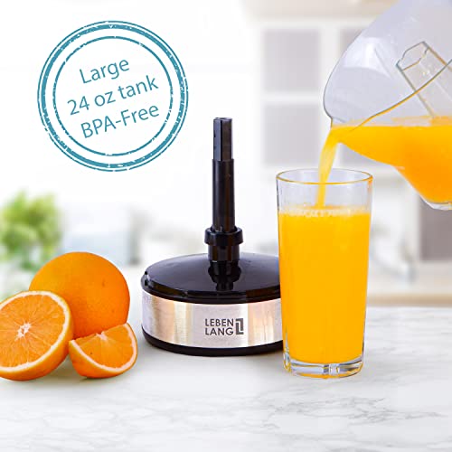Electric Citrus Juicer with Dual Cones for Max Juice