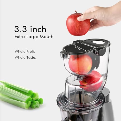 SiFENE Cold Press Juicer - Large Feed Chute