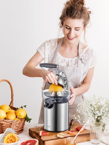 Electric Citrus Juicer Squeezer, BPA-Free, Easy to Clean