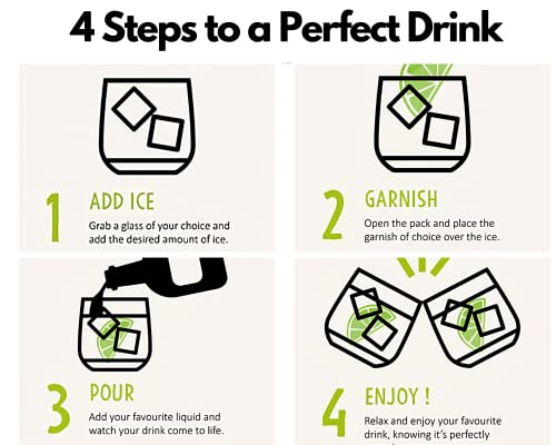 Dried Lemon Slices - Perfect Cocktail Garnish, Freeze-Dried