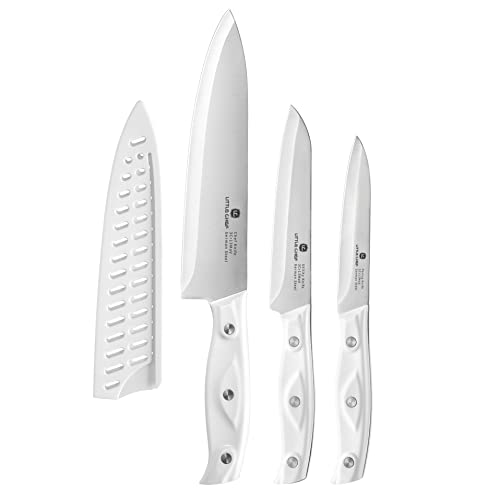 3-pc Ultra Sharp High Carbon Stainless Steel Chef Knife Set