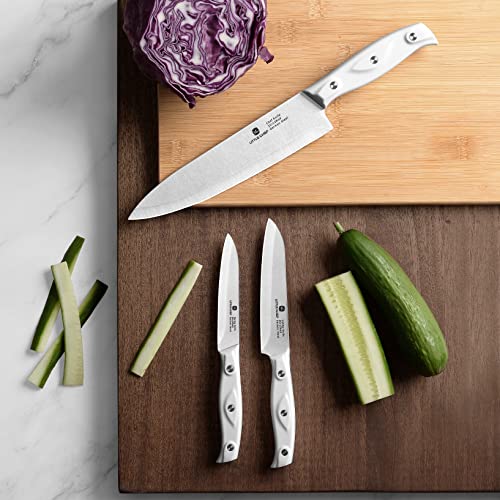 3-pc Ultra Sharp High Carbon Stainless Steel Chef Knife Set