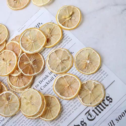 WYLSBSP Dried Lemon Slices for Cocktails/Tea/Cake Decoration, 17.63oz