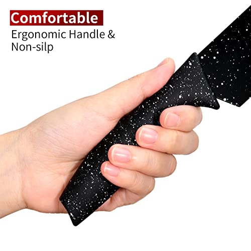 Ergonomic JunJing Kitchen Knife Set, Sharp Stainless Steel