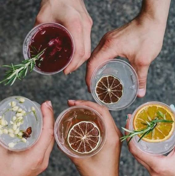 Dehydrated Lime Cocktail Garnish, 3oz (55+ Slices)