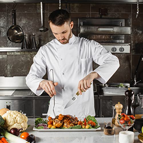 4" Chef Knife - Carbon Stainless Steel, Ergonomic Handle