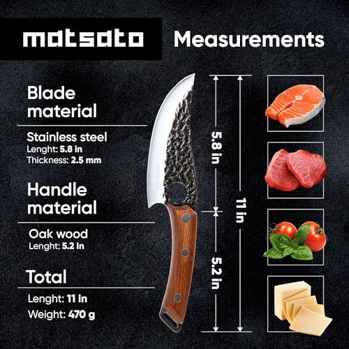 Matsato Chef Knife - Japanese Cooking Knife for Precision