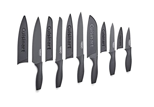 Cuisinart 12-Piece Color Collection Knife Set, Matte Black