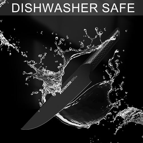 Astercook 15-Piece Chef Knife Set with Built-in Sharpener