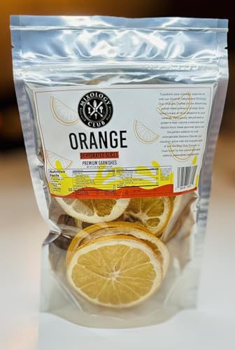 Dehydrated Orange Garnishes for Cocktails and Desserts, 3oz