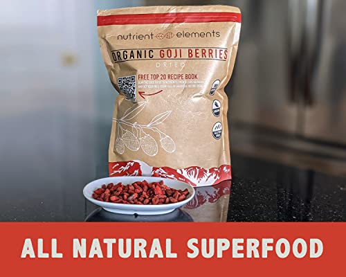 Organic 2lbs Raw Dried Goji Berries - USDA Certified