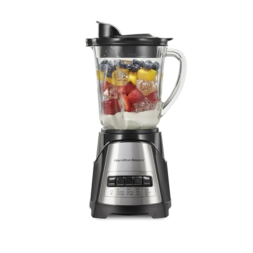 Hamilton Beach Power Elite Wave Blender for Shakes/S smoothies, 12 Functions