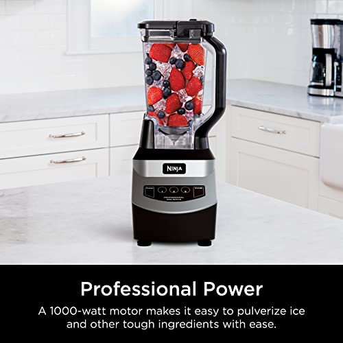Ninja Professional Blender with 1000-Watt Motor, 72oz Pitcher