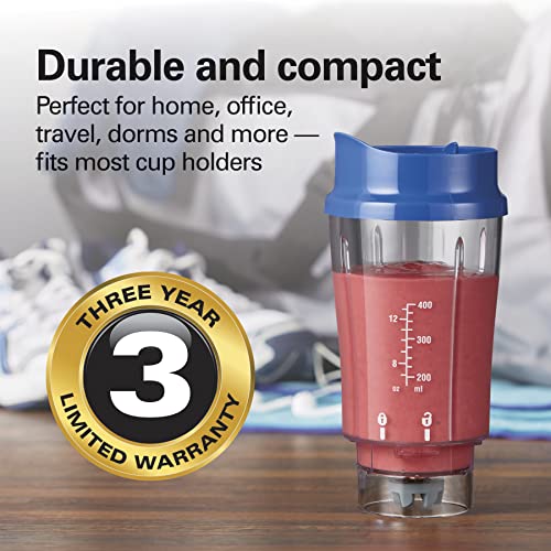 Hamilton Beach Portable Blender for Shakes and Smoothies