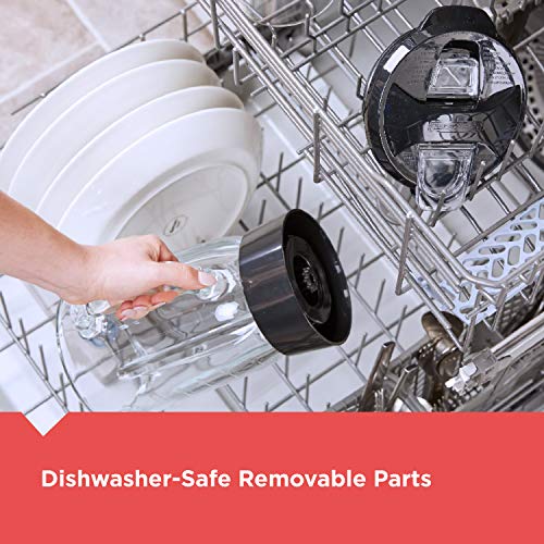 BLACK+DECKER PowerCrush Countertop Blender, BL1230SG, 6-Cup, 4-Speed