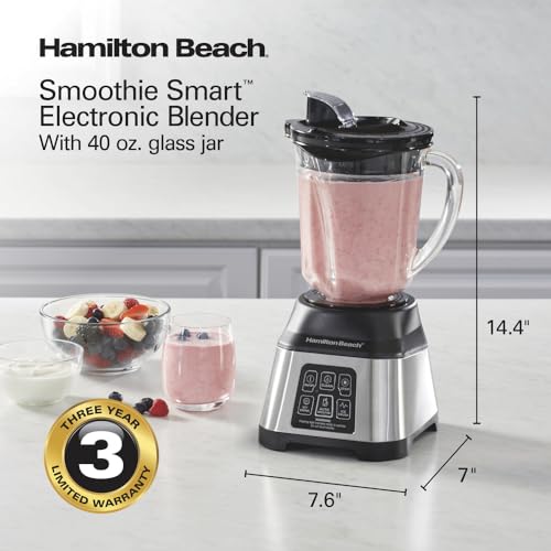 Hamilton Beach Blender for Shakes and Smoothies - 5 Functions