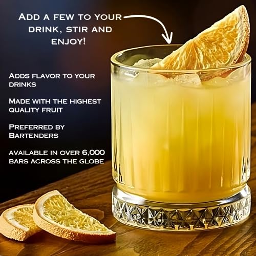 Dried Orange Slices for Cocktails - Freeze-Dried Flavorful Garnish