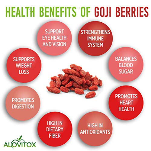 16 oz Organic Goji Berries | Vegan, Gluten-Free, Raw