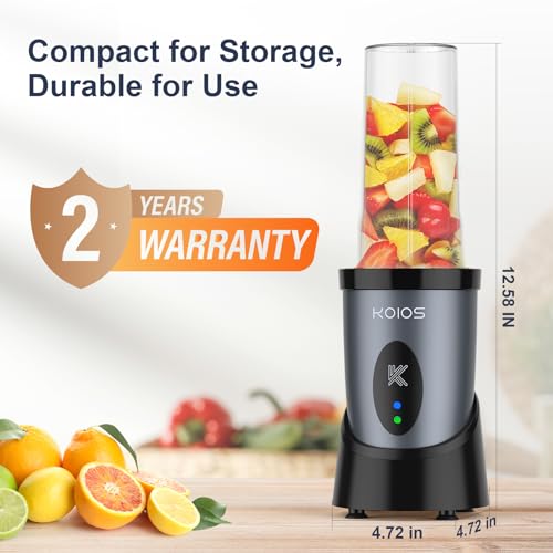 900W Smoothie Blender with 2 BPA-Free Bottles