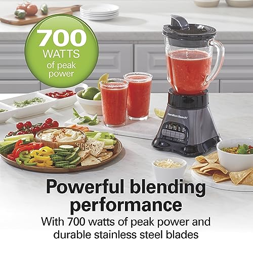 Hamilton Beach Combo Blender & Food Processor, 700W
