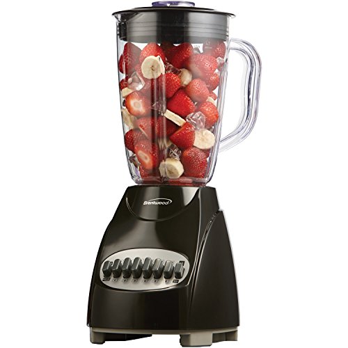 Brentwood Blender 12-Speed, Plus Pulse, Black