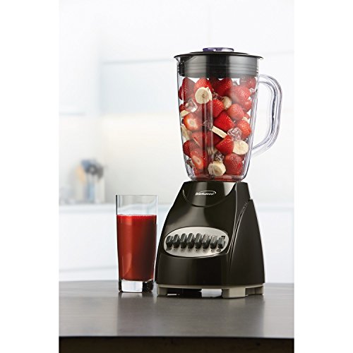 Brentwood Blender 12-Speed, Plus Pulse, Black