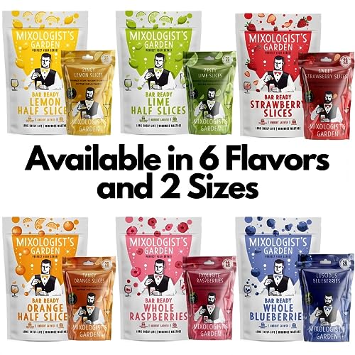 Dried Orange Slices for Cocktails - Freeze-Dried Flavorful Garnish