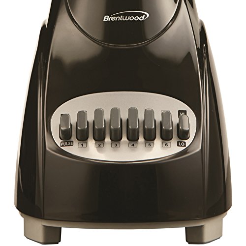 Brentwood Blender 12-Speed, Plus Pulse, Black