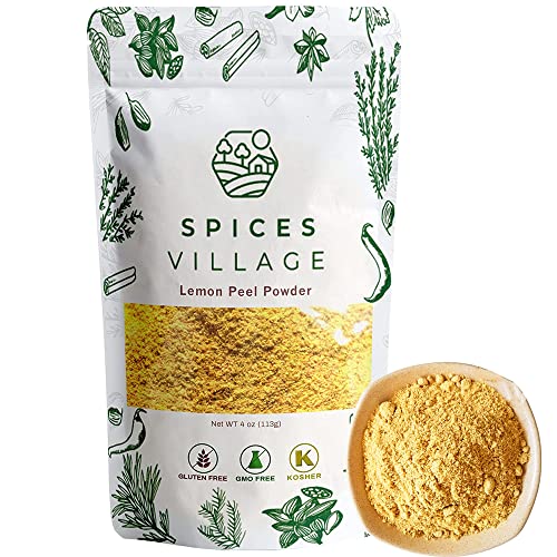 Organic Lemon Peel Powder - 4 oz Bag