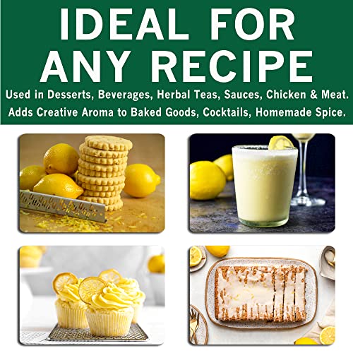 Organic Lemon Peel Powder - 4 oz Bag