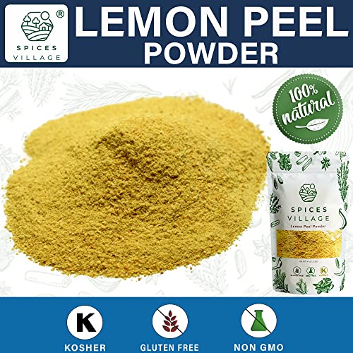 Organic Lemon Peel Powder - 4 oz Bag