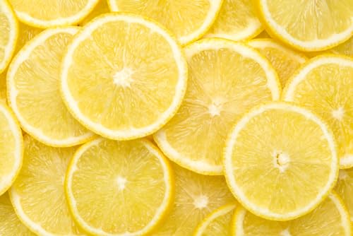 Premium Dehydrated Lemon Slices - 40 Slices - Natural