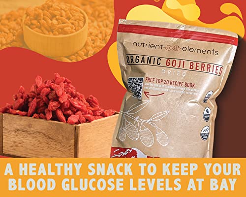 Organic 2lbs Raw Dried Goji Berries - USDA Certified