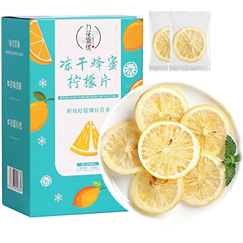 1-Pack Freeze Dried Lemon Slices for Healthy Drinks