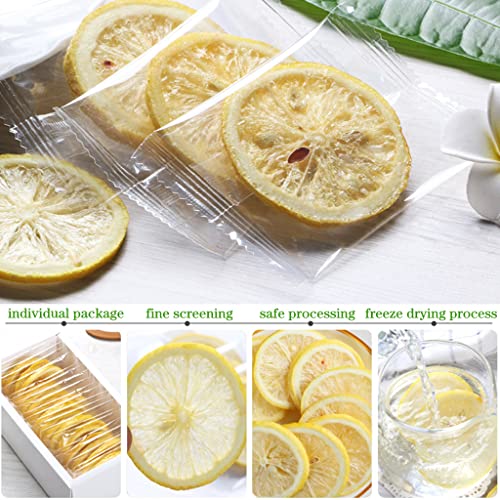 1-Pack Freeze Dried Lemon Slices for Healthy Drinks