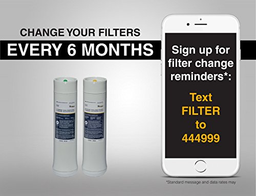 Whirlpool WHEERF Replacement Water Filter Cartridges White, (Pack of 2)