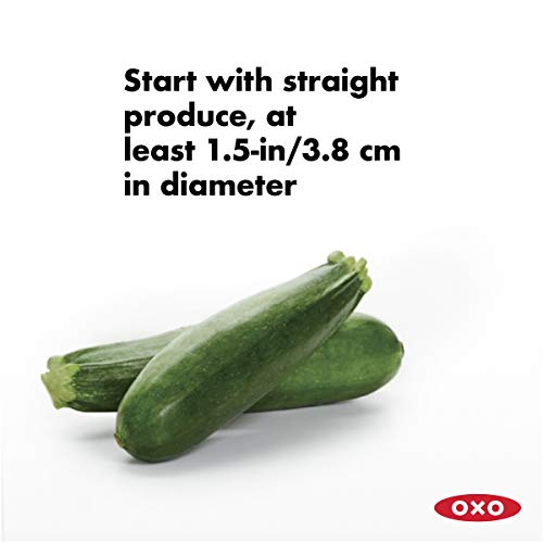 OXO Good Grips 3-Blade Tabletop Spiralizer with StrongHold Suction, White