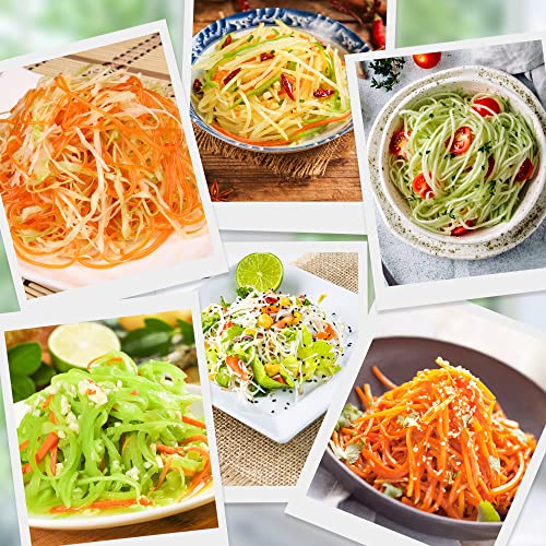 Gaussra Rose Handheld Spiralizer Vegetable Spiralizer Vegetable Slicer Zucchini Spaghetti Maker Zoodle Maker Veggie Spiralizer Zucchini Noodle Maker Zucchini Spiralizer Zoodle Spiralizer