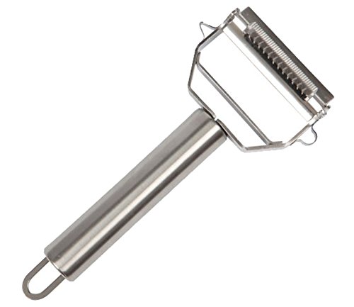 Vegetable Spaghetti Spiralizer Slicer Easy Spiral Zucchini Noodle Carrot,Perfect Kitchen Tools Carrot Grater With Cleaning Brush (Julienne peeler triangle handle)