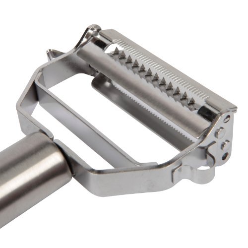 Vegetable Spaghetti Spiralizer Slicer Easy Spiral Zucchini Noodle Carrot,Perfect Kitchen Tools Carrot Grater With Cleaning Brush (Julienne peeler triangle handle)