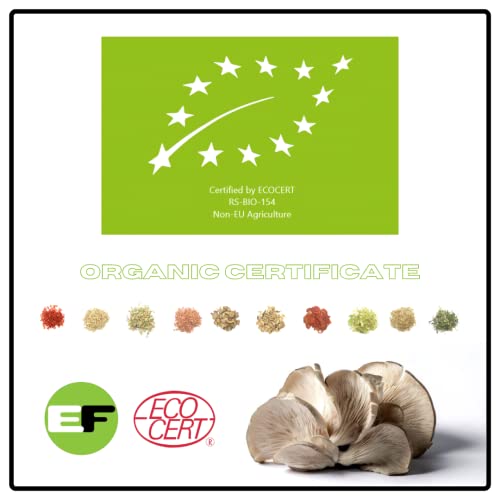 EF EKOFUNGI 100% Organic Dehydrated Vegetables & Mushrooms Blend