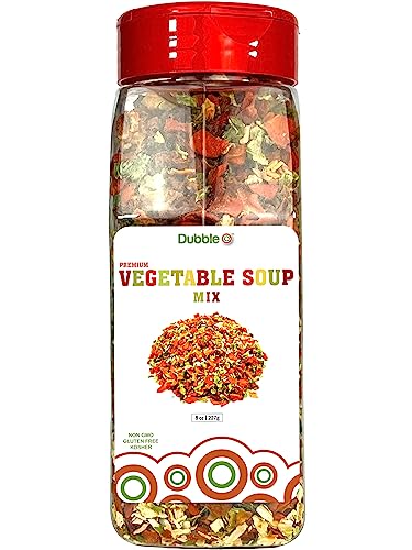 Dried Vegetables Mix - Premium Veggies Only - 8oz