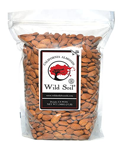 Organic Wild Soil Almonds – 20% Higher Protein